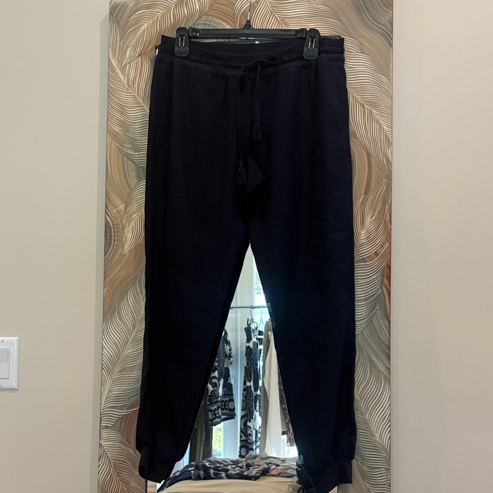 Calypso St. Barth Black Jogger Pants
